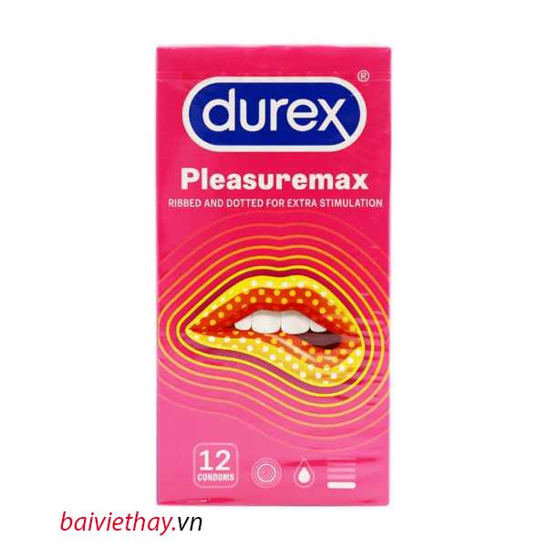 Bao cao su Durex Pleasuremax-shopthanhtung